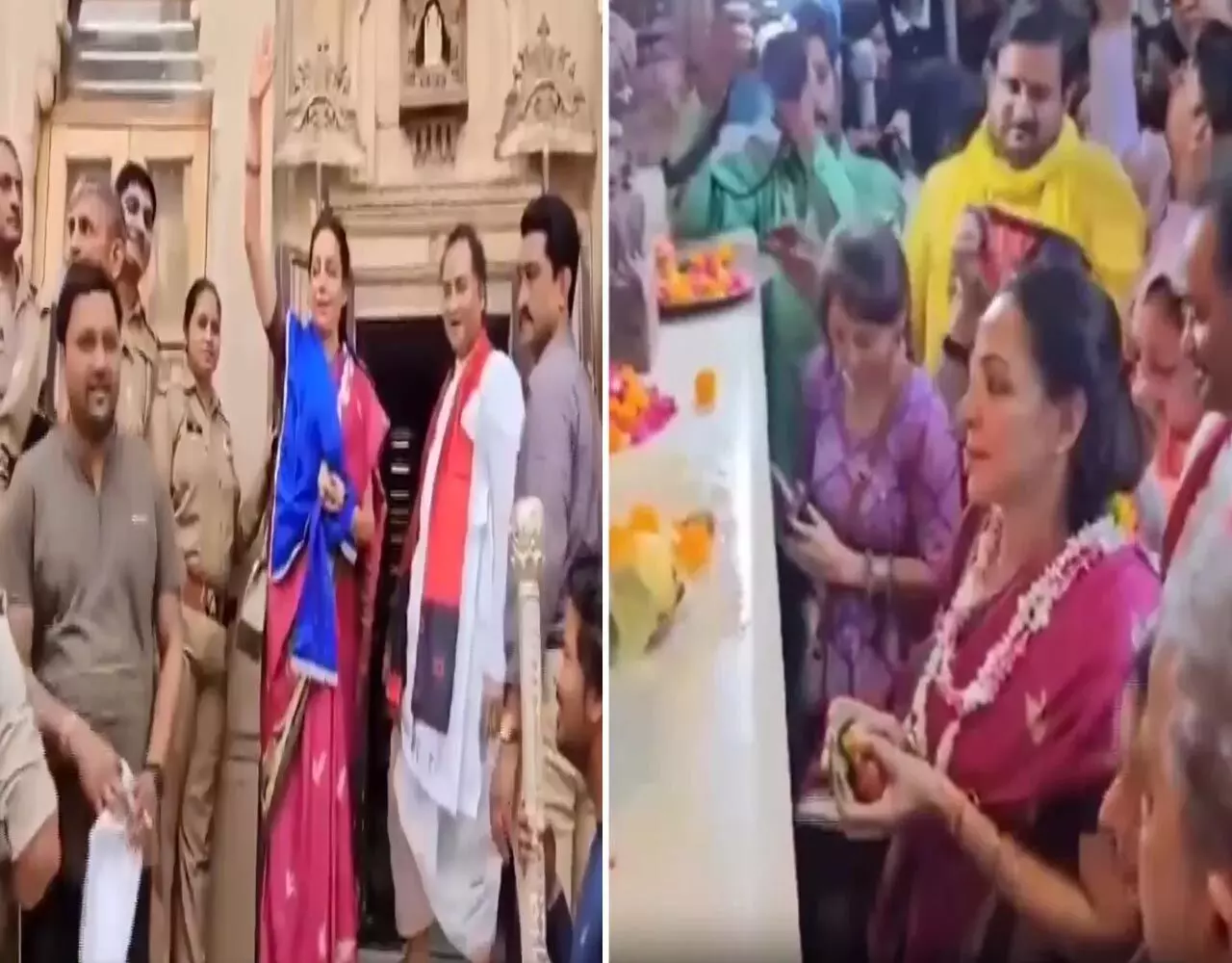 राधा रमण के दर्शन करने पहुंची हेमाहेमा मालिनी इस... ... LokSabha Chunav 2024 Live Updates: किसकी होगी जीत? किसके उड़ेगे चेहरे के रंग, यहां देखिए फिल्मी सितारों का लोकसभा चुनाव के लाइव परिणाम...