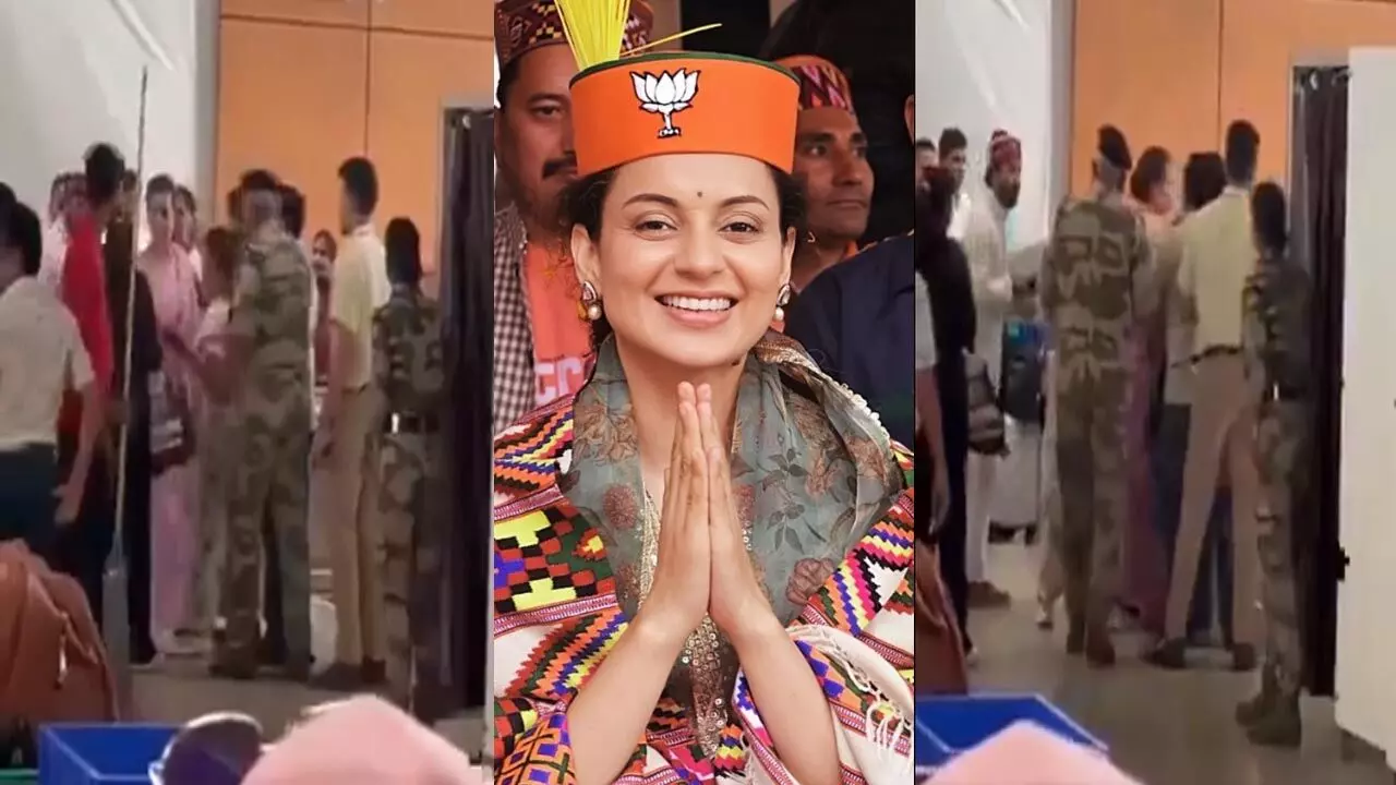 Kangana Ranaut News: एयरपोर्ट पर कंगना रनौत को CISF कर्मी ने मारा जोरदार थप्पड़, घटना का VIDEO आया सामने... Kangana Ranaut News: एयरपोर्ट पर कंगना रनौत को CISF कर्मी ने मारा जोरदार थप्पड़, घटना का VIDEO आया सामने...