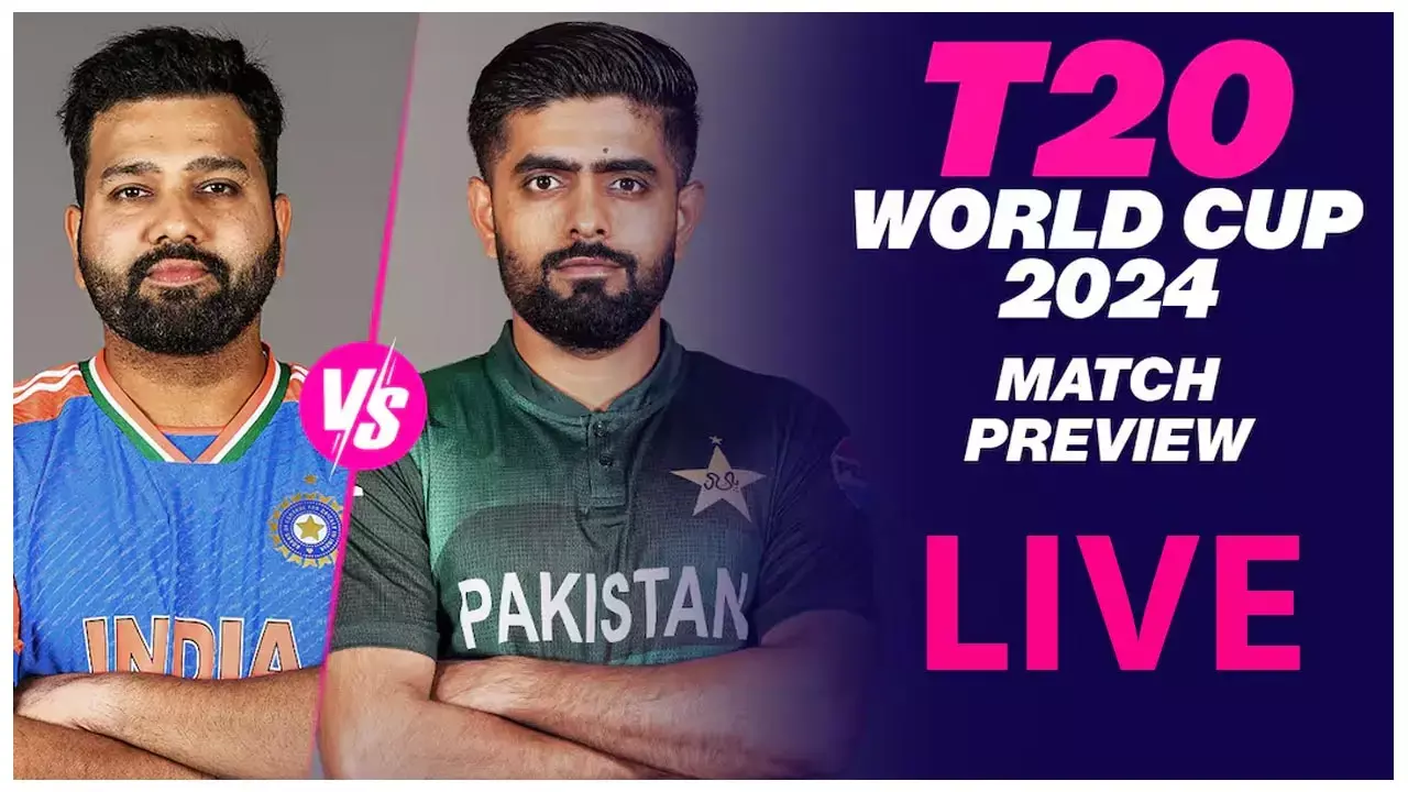 IND vs PAK T20 World Cup 2024 Live: आज होगा भारत-पाकिस्तान का ब्लॉकबस्टर मुकाबला, यहां देखें सुपर संडे का फ्री में लाइव मैच...