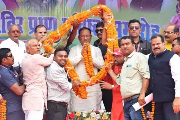 Katghora-Dongargarh rail project:  कटघोरा-डोंगरगढ़ रेल परियोजना के लिए जल्‍द शुरू होगा भू-अर्जन: सीएम साय बोले-रेल नेटवर्क से जुड़ेगा मुंगेली