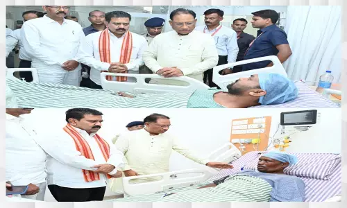 CG-ठीक होते ही और मारूंगा... मुख्यमंत्री विष्णुदेव बोले-घायल होकर भी यह जज्बा...
