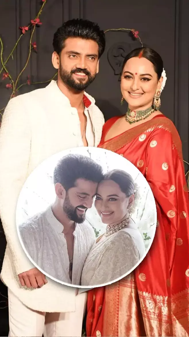 Sonakshi-Zaheer Wedding Photos: देखिए सोनाक्षी-जहीर की शादी की पहली रोमांटिक तस्वीरें...