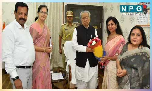 राज्यपाल से शिक्षा में उत्कृष्ट योगदान देने वाले प्राचार्यों ने की भेंट...