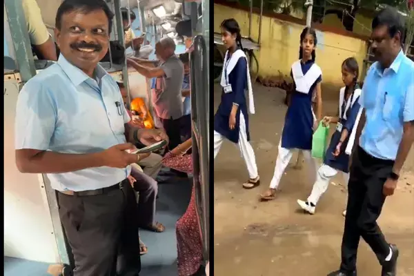 IAS S Sidharth: टीचर बनकर शिक्षा का हाल जानने निकले स्कूल सिक्रेटरी, कभी लोकल ट्रेन, तो कभी बाजार पहुंच गए