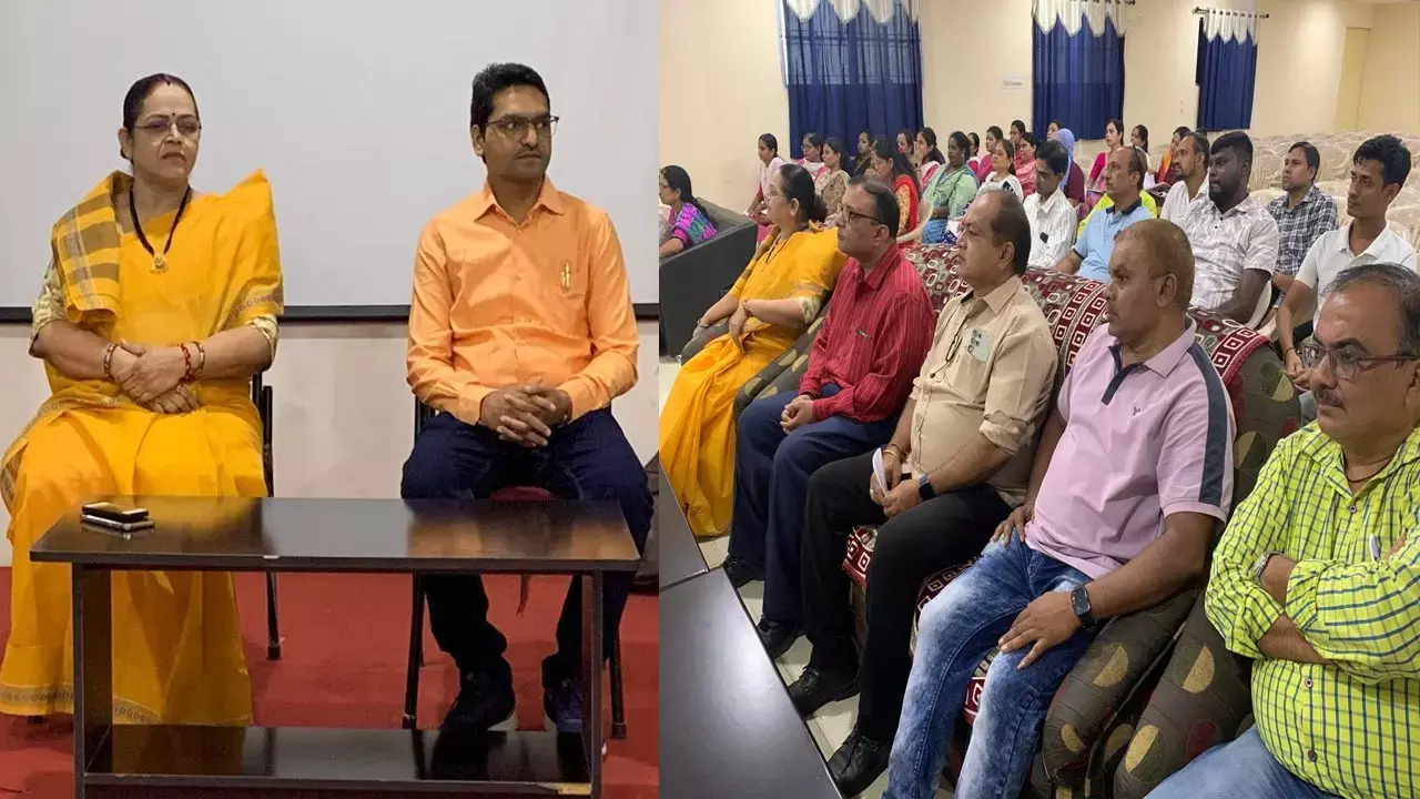Pt. Harishankar Shukla Memorial College: पं. हरिशंकर शुक्ल स्मृति महाविद्यालय में NEP-2020 पर स्टेट लेवल वर्कशॉप का आयोजन...