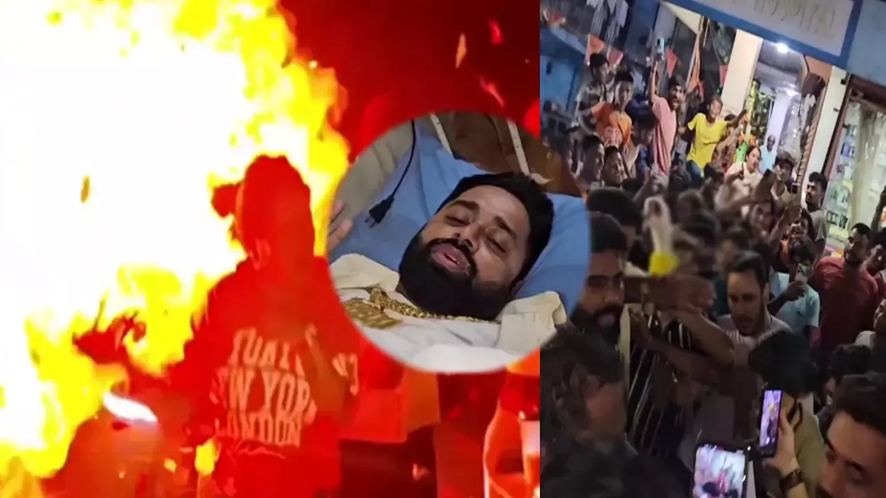 Sunny Arya in Tehelka Fire Accident: बिग बॉस के कंटेस्टेंट तहलका हुए हादसे का शिकार, अस्पताल के बाहर देखने के लिए उमड़ी फैंस की भीड़...