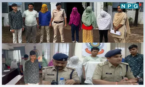 Durg: देह व्यापार का भंडाफोड़, 3 युवती सहित 6 गिरफ्तार, वाट्सएप पर लड़कियों की फोटो भेज लॉज में चल रहा था रैकेट