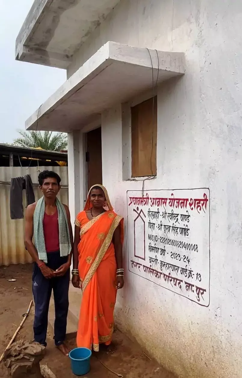 CG News: छत्तीसगढ़ में प्रधानमंत्री आवास योजना से बदली रवींद्र की तकदीर