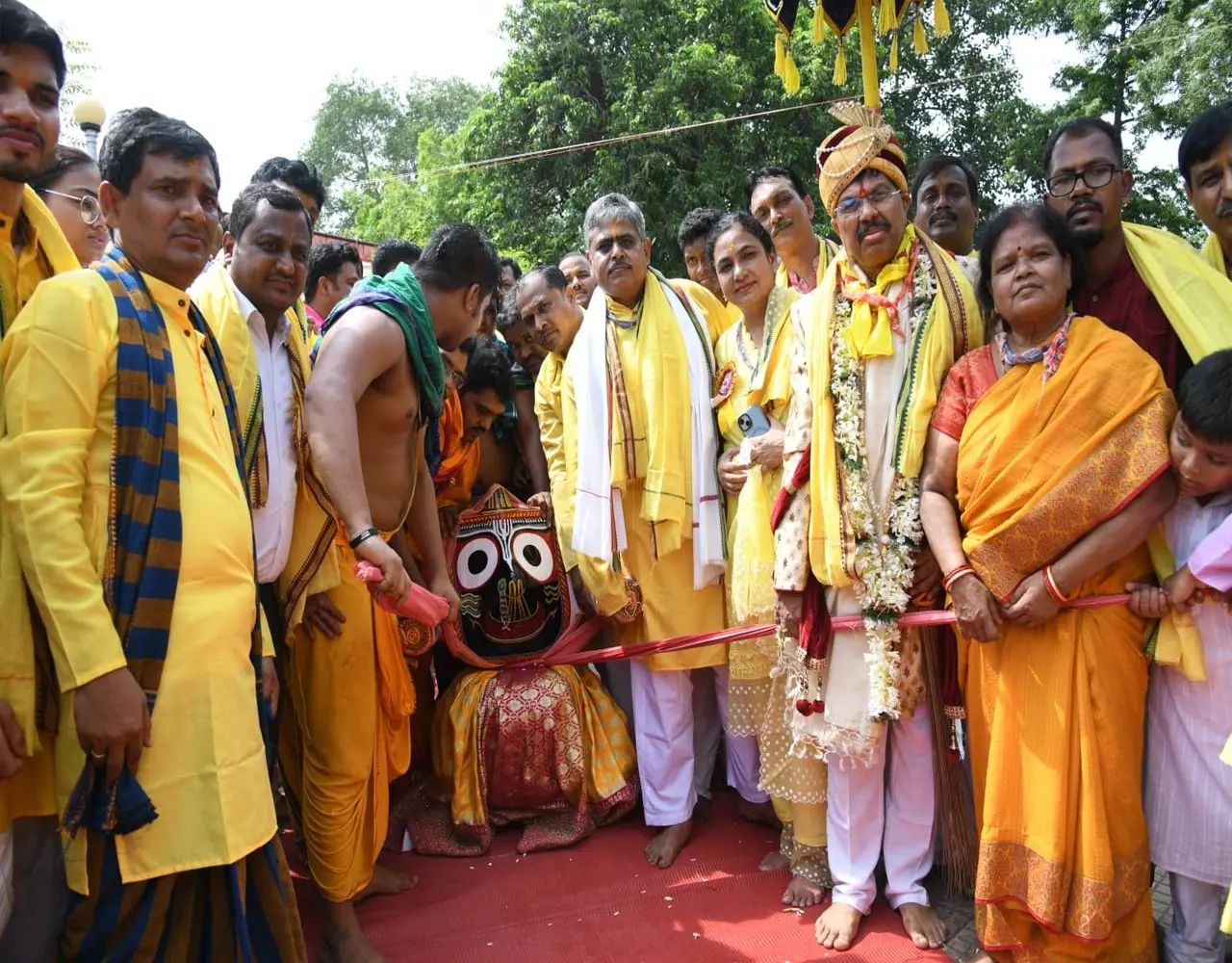 BALCO Jagannath Rath Yatra: बालको नगर में आयोजित जगन्नाथ रथ यात्रा उत्सव में उमड़े भक्तजन...
