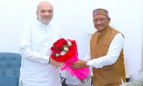 CM विष्णुदेव ने की गृहमंत्री अमित शाह से मुलाकात, विकास और सुरक्षा के मुद्दे पर हुई चर्चा...