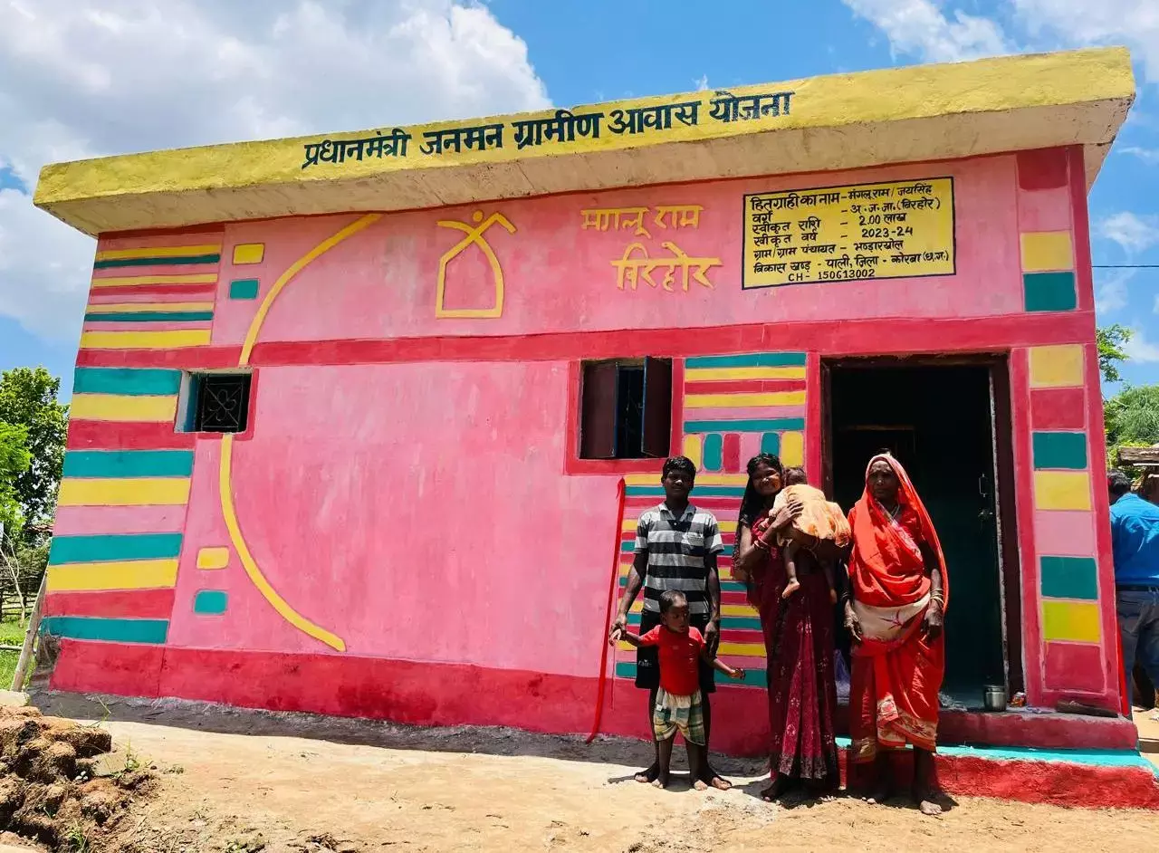 Chhattisgarh News: विशेष पिछड़ी जनजातियों को मिल रहे पक्के आवास