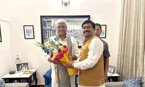 MP News: संस्कृति मंत्री लोधी ने केंद्रीय मंत्री शेखावत से की मुलाकात