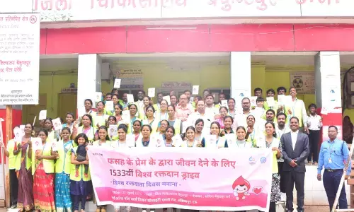 Blood Donation is a Great Donation: चर्च ऑफ गॉड वर्ल्ड मिशन सोसाइटी ने आयोजित किया रक्तदान शिविर