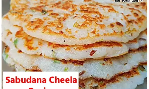 Sabudana cheela Recipe: एकदम कम घी में व्रत के लिए बिना गलाए, साबूदाने से बनाइए फलाहारी चीला,मिलेगी खाने की पूरी संतुष्टि...