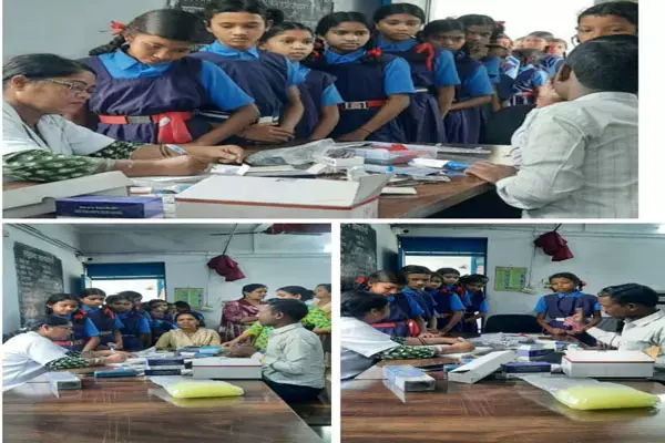 Korba News:  जिले के आवासीय कन्या विद्यालयों व आश्रम छात्रावासों में स्वास्थ्य शिविर का किया जा रहा आयोजन