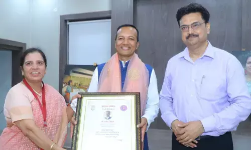 कुरुक्षेत्र के सांसद नवीन जिन्दल को महात्मा हंसराज गौरव सम्मान...