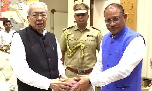 राज्यपाल हरिचंदन को मुख्यमंत्री साय ने सुदीर्घ और स्वस्थ जीवन की दी शुभकामनाएं