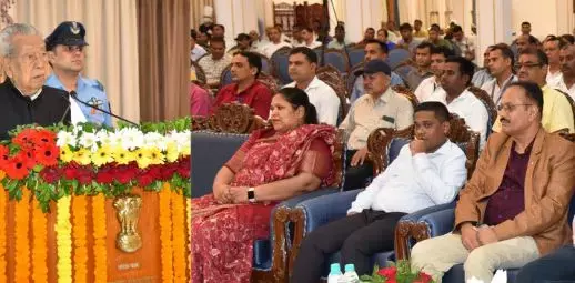 CG: राज्यपाल विश्वभूषण हरिचंदन को दी गई भावभीनी विदाई,राज्यपाल ने कहा- राजभवन के दरवाजे सदैव सभी के लिए खुले रहे...