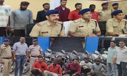 Raipur: शातिर बाइक चोर पकड़ाए, कुछ ही पल में ऐसे कर देते थे मोटरसाइकिल को गायब, दो दर्जन चोरी की गाड़ियों के साथ 6 गिरफ्तार...