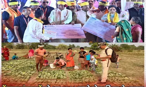 और खरा हुआ ‘हरा सोना’, तेंदूपत्ता संग्राहकों को अब 5500 रूपये बोरा की दर से भुगतान, छत्तीसगढ़ के 12.50 लाख आदिवासियों को 240 करोड़ रुपए की अतिरिक्त आय