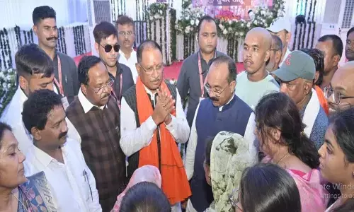 CG: मुख्यमंत्री विष्णुदेव बेमेतरा में डिप्टी सीएम अरूण साव के भांजे के श्रद्धांजलि कार्यक्रम में हुए शामिल...