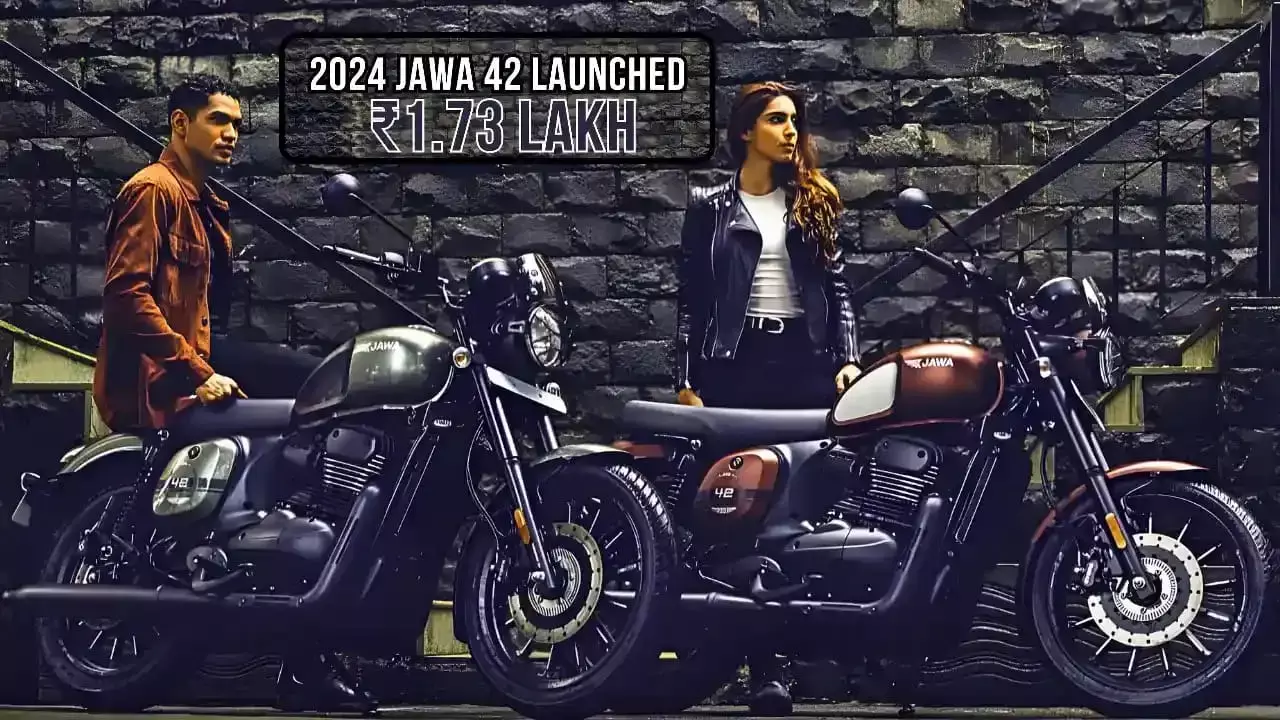 2024 Jawa 42 Launched: नई Jawa 42 भारत में लॉन्च, कीमत ₹1.73 लाख से शुरू,  दमदार इंजन और नए रंगों के साथ...