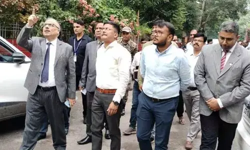 Bilaspur High Court: कोर्ट रूम की दीवारों में दरारें और जगह-जगह सीपेज: जानिये..औचक निरीक्षण करने पहुंचे मुख्य न्यायाधीश ने अव्‍यवस्‍था को देख क्‍या कहा...