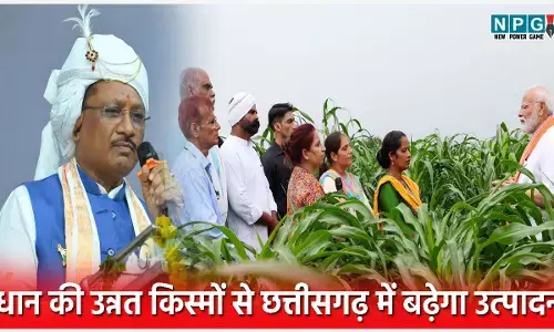 किसानों के कल्याण के लिए प्रतिबद्ध विष्णुदेव सरकार, धान की उन्नत किस्मों से छत्तीसगढ़ में बढ़ेगा उत्पादन, किसानों को होगा लाभ