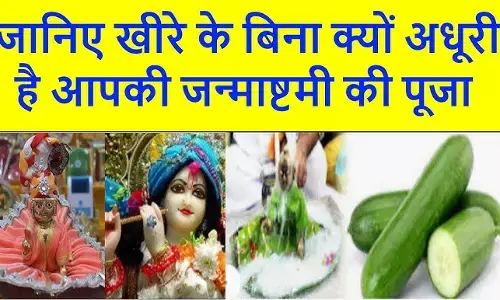 Janmashtami 2024 : श्री कृष्ण जन्माष्टमी पर खीरा का क्या कनेक्शन... यहां जानिये  सब कुछ