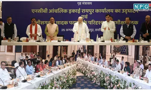 छत्तीसगढ़ में नशे का कारोबार होगा खत्म, गृह मंत्री अमित शाह ने किया एनसीबी कार्यालय का उद्घाटन...