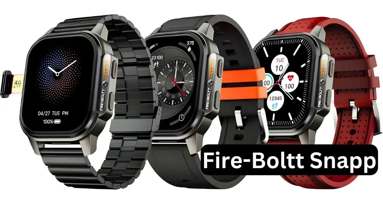 Fire-Boltt Snapp Smartwatch: Fire-Boltt ने भारत में लॉन्च की अपनी पहली कैमरा स्मार्टवॉच Snapp, कीमत ₹5,999 से शुरू...
