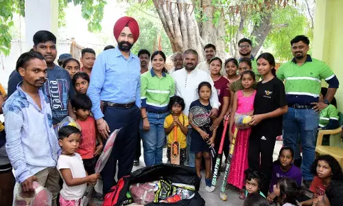 BALCO News: बालको ने राष्ट्रीय खेल दिवस के अवसर पर वितरित किये स्पोर्ट्स किट...