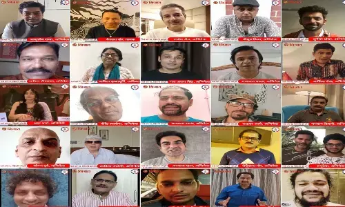 रायपुर पुलिस के निजात अभियान से जुड़ नशे के विरुद्ध अपील जारी कर रहे बॉलीवुड कलाकार और छत्तीसगढ़ के सेलिब्रिटीज...