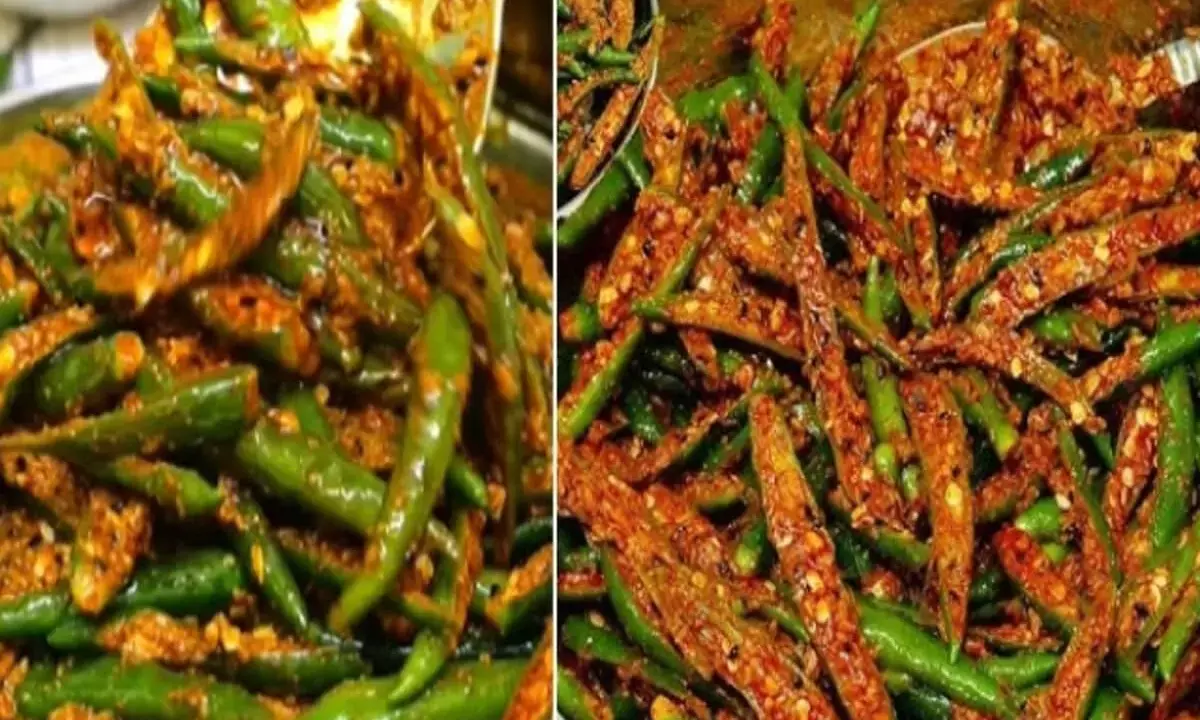 Hari Mirch Pickle : टेस्ट के साथ सेहत के लिए भी बेस्ट हरी मिर्च... मिर्ची अचार से बनाएं खाने को और टेस्टी , Read Recipe