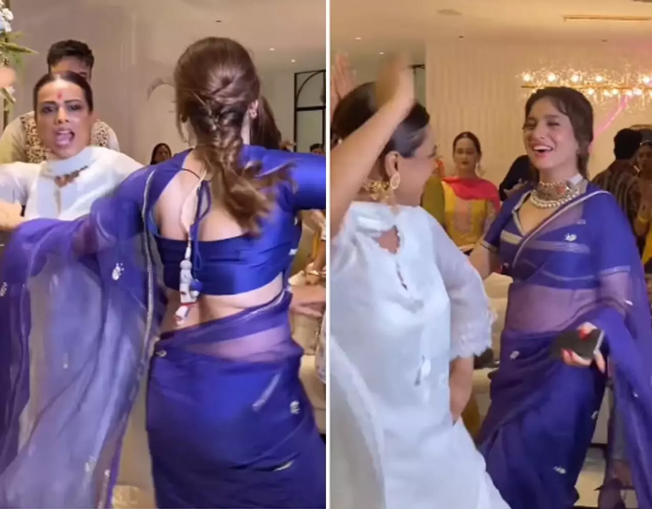 Ankita-Nia Video: गणेश पूजन में अंकिता-निया का डांस देख जबरदस्त भड़के यूजर्स, वायरल VIDEO ने सोशल मीडिया में मचाया बवाल... Ankita-Nia Video: गणेश पूजन में अंकिता-निया का डांस देख जबरदस्त भड़के यूजर्स, वायरल VIDEO ने सोशल मीडिया में मचाया बवाल...