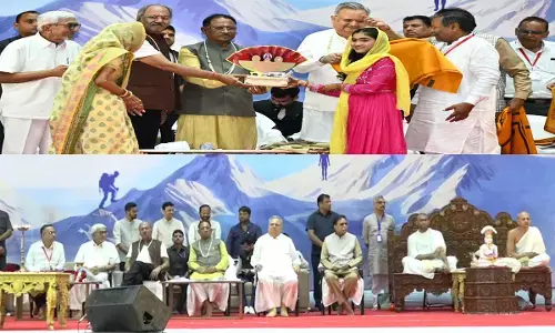 CM विष्णुदेव जैन समाज के सिद्धिशिखर विजय उत्सव में हुए शामिल, बोले-जैन धर्म में गलती की क्षमा मांगने की महान परंपरा