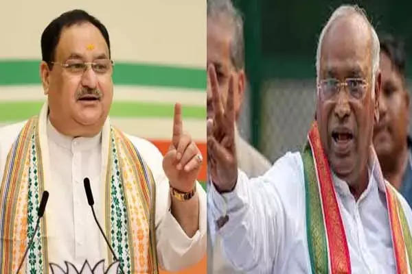 Political news: नड्डा का खड़गे को पत्र: बीजेपी अध्‍यक्ष ने कई मुद्दों पर किया तीखा हमला, कांग्रेस को बताया copy & paste वाली पार्टी