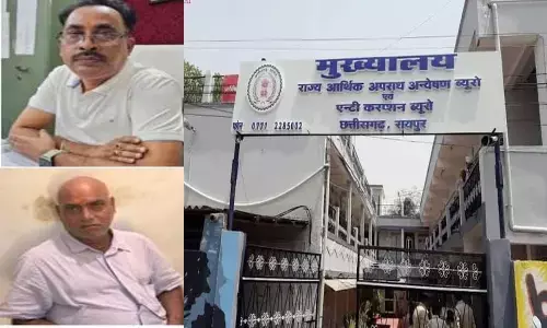 CG रिश्वतखोर पटवारी, लेखापाल गिरफ्तार: 19 हजार की रिश्वत लेते लेखापाल और 5 हजार की रिश्वत लेते पटवारी को ACB ने पकड़ा...