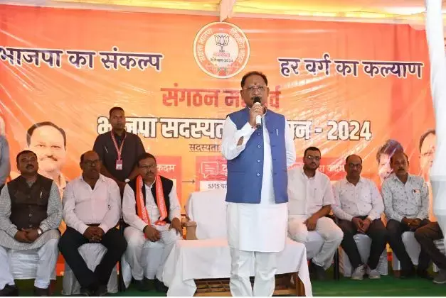CG News: मोर बूथ, मोर अभियान में शामिल हुए CM विष्णुदेव, बोले-हर बूथ में जाएंगे, 100 सदस्य बनाएंगे