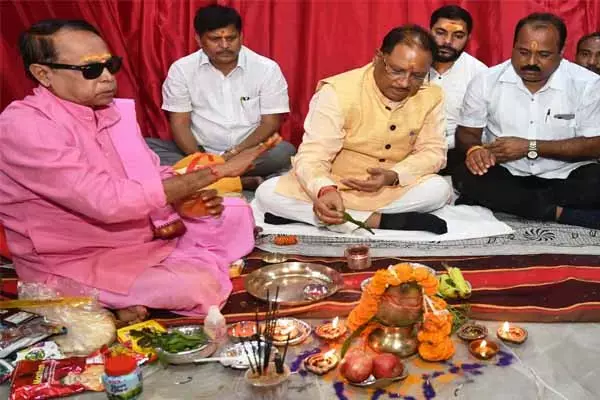 Chhattisgarh News: बगिया में अब भरपूर रौशनी: मुख्यमंत्री विष्‍णुदेव ने किया 3 बिजली केन्द्रों का लोकार्पण