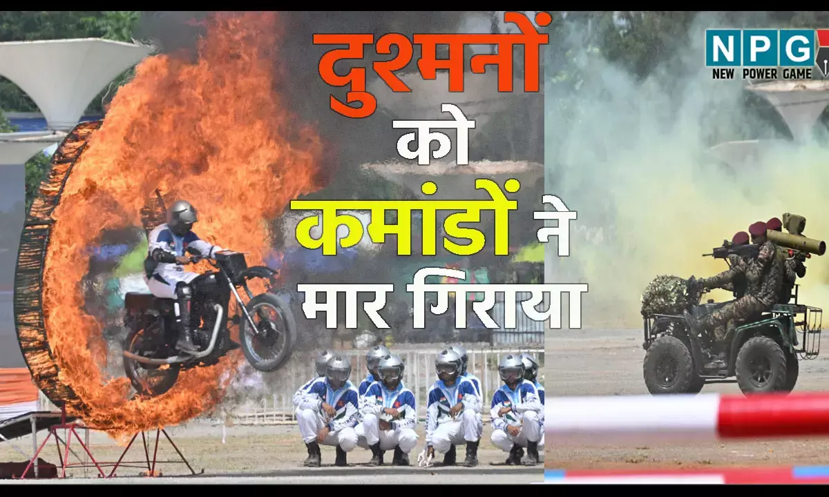 Raipur News: दुश्मनों को कमांडों ने मारा गिराया, आतंकवादी हमले की हो रही थी तैयारी...