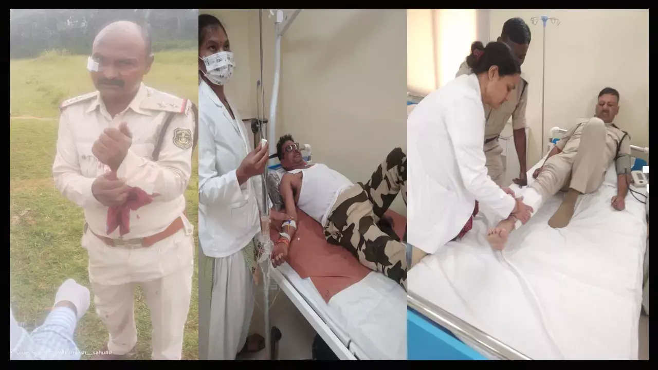 Ambikapur News: टीआई समेत 6 पुलिसकर्मी घायल... हसदेव अरण्य में जंगल की कटाई, ग्रामीणों और पुलिस के बीच झड़प