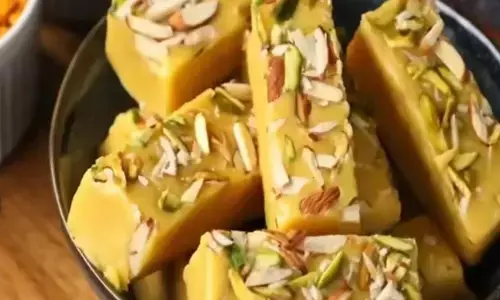 Diwali sweets Nawabi Besan Milk Cake Recipe: दीवाली पर बनाइए एकदम साॅफ्ट और डिलीशियस नवाबी बेसन मिल्क केक, ये क्विक रेसिपी है कमाल की...