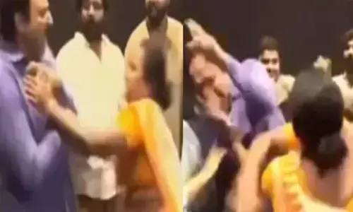 Actor NT Ramaswamy: फिल्म के विलेन पर ताबड़तोड़ बरसाए थप्पड़, हमले से हैरान रह गए एक्टर, देखिए वीडियो...