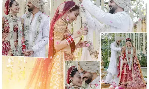 Surbhi Jyoti and Sumit Suri Marriage: सुरभि ज्योति बनीं सुमित सूरी की दुल्हनियां, लाल जोड़े में बेहद सुंदर लगीं एक्ट्रेस, देखिए तस्वीरें...