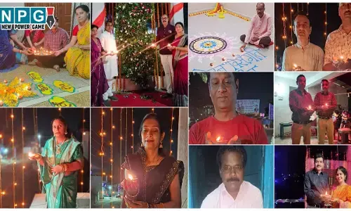 CG Teacher News: शिक्षकों का अनूठा प्रदर्शन: सेवा गणना और वेतन विसंगति दूर करने के नाम पर दीप जलाकर दिया संदेश