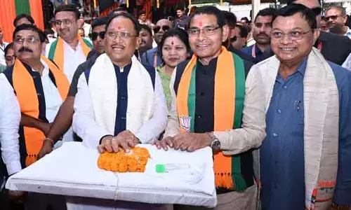 Balodabazar: सीएम विष्‍णुदेव की बड़ी घोषणा: बीएड महाविद्यालय और ट्रांसपोर्ट नगर बनाने का किया ऐलान