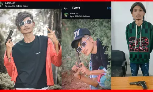 Balodabazar News: दो साल पहले पिस्टल के साथ ली फोटो, लोगों में दहशत फैलाने सोशल मीडिया में किया अपलोड, पुलिस ने किया गिरफ्तार...