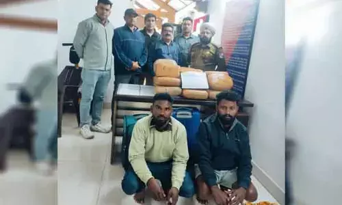 Bilaspur News: पुरी - अहमदाबाद एक्सप्रेस में पकड़ा गया 9 लाख का गांजा