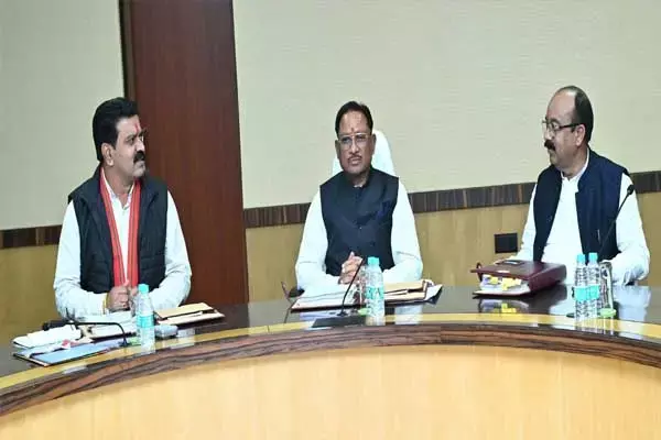 Vishnu Deo Cabinet: मुख्‍यमंत्री विष्‍णुदेव साय की अध्‍यक्षता में कैबिनेट की बैठक शुरू, देखें फोटो और वीडियो